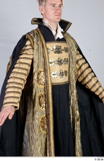  Photos Medieval Prince in Formal Suit 3 Medieval clothing Medieval monk black gold and coat upper body 0011.jpg
